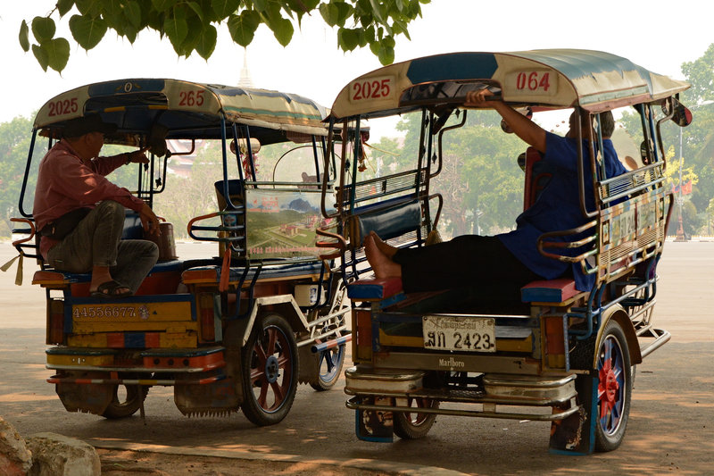 Entspannt auf Kundschaft warten